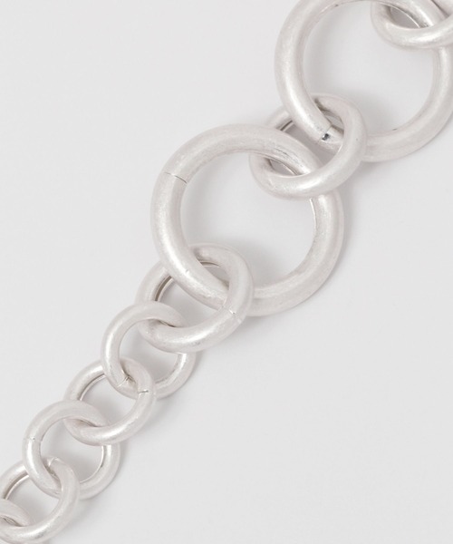 PAGEBOY（ページボーイ）の「【PAGEBOYLIM】ビックリングネックレス（ネックレス・レディース・グレイッシュベージュ・FREE）」の4枚目の写真