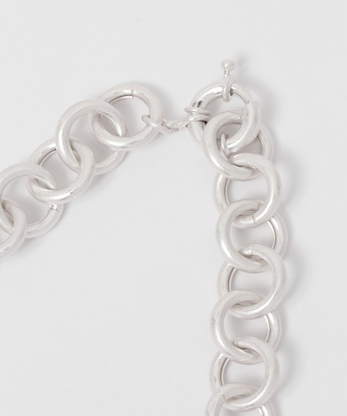 PAGEBOY（ページボーイ）の「【PAGEBOYLIM】ビックリングネックレス（ネックレス・レディース・グレイッシュベージュ・FREE）」の3枚目の写真