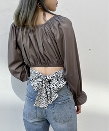 one way | 【oneway Jeans】長袖バックリボンブラウス(シャツ/ブラウス)