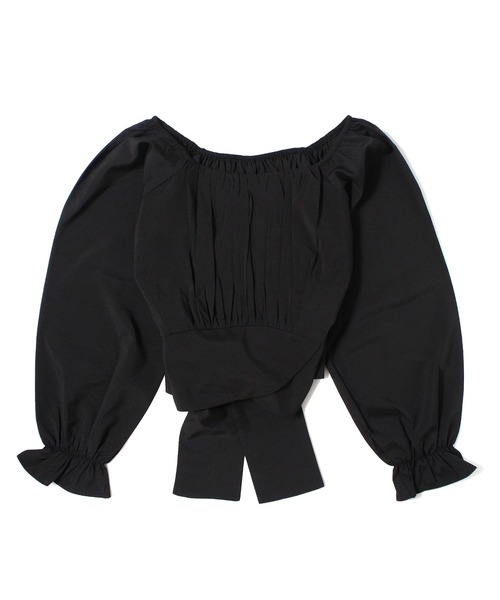 one way（ワンウェイ）の「長袖バックリボンブラウス（シャツ/ブラウス・レディース・ホワイト/ライトグレー/ライトブルー/ブラック/オフホワイト/ブラック系その他・FREE）」の14枚目の写真