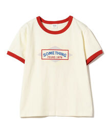 SOMETHING / ハーフスリーブ リンガーTシャツ