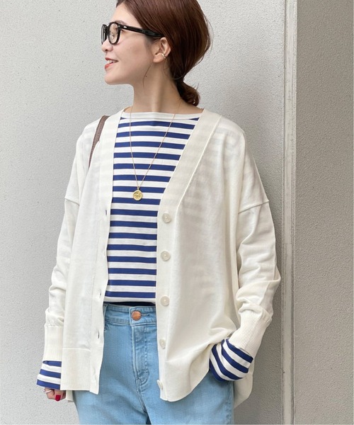 Spick & Span - ICECOTTON BIGカーディガン Spick & Span（スピックアンドスパン）の「ICECOTTON BIGカーディガン