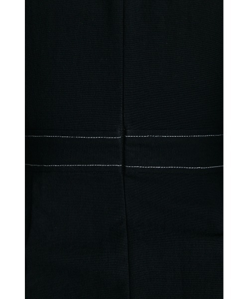 STYLEMIXER（スタイルミキサー）の「ランタンスリーブステッチワンピース（ワンピース・レディース・ブラック/レッド/ライトベージュ・SMALL/MEDIUM）」の19枚目の写真