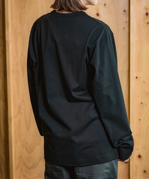 Jack Miller(ジャックミラー)の「Jack Miller ロングスリーブ レギュラーフィット Tシャツ 004(Tシャツ/カットソー・メンズ・ブラック×ホワイト/ホワイト×ホワイト/ホワイト×ブラック/ブラック×ブラック・S/M/L)」の21枚目の写真