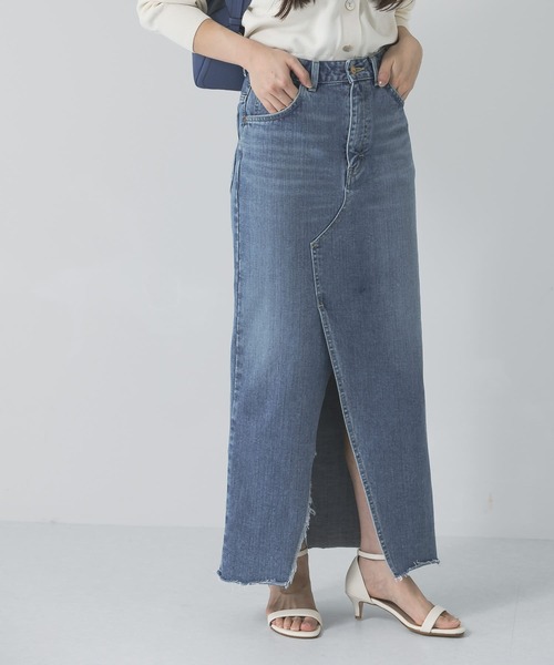 Lee（リー）の「『別注』Lee×UR　SLIT SKIRT（スカート・レディース・ブルー・SMALL/MEDIUM）」の22枚目の写真
