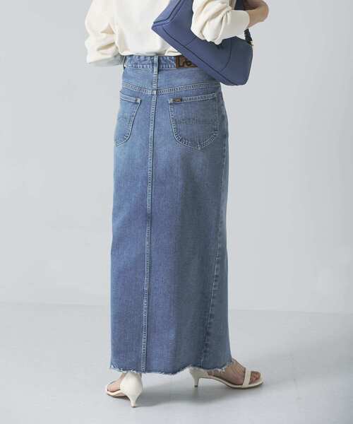 Lee（リー）の「『別注』Lee×UR　SLIT SKIRT（スカート・レディース・ブルー・SMALL/MEDIUM）」の20枚目の写真