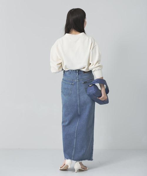 Lee（リー）の「『別注』Lee×UR　SLIT SKIRT（スカート・レディース・ブルー・SMALL/MEDIUM）」の18枚目の写真