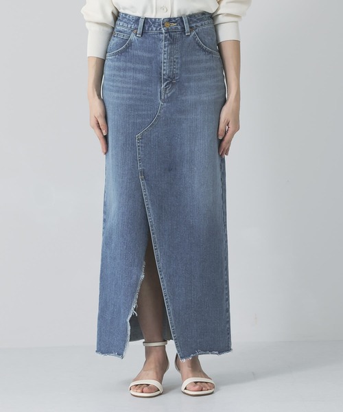 Lee（リー）の「『別注』Lee×UR　SLIT SKIRT（スカート・レディース・ブルー・SMALL/MEDIUM）」の16枚目の写真