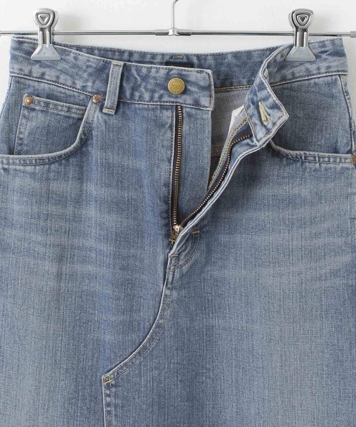 Lee（リー）の「『別注』Lee×UR　SLIT SKIRT（スカート・レディース・ブルー・SMALL/MEDIUM）」の12枚目の写真