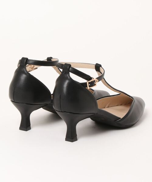Te chichi（テチチ）の「Tストラップパンプス（パンプス・レディース・ブラック/ベージュ・38/37）」の3枚目の写真