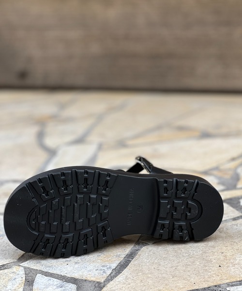 Chez toi(シェトワ)の「ボリュームグルカサンダル(サンダル・レディース・ブラック/オフホワイト・S/M/L)」の7枚目の写真