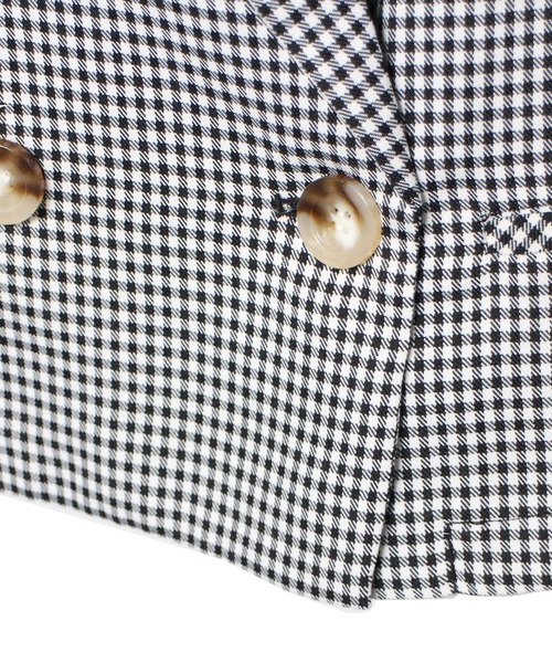 one way（ワンウェイ）の「ショートテーラードジャケット（テーラードジャケット・レディース・ベージュ/ブラック系その他/ブラウン系その他/ライトピンク・FREE）」の17枚目の写真