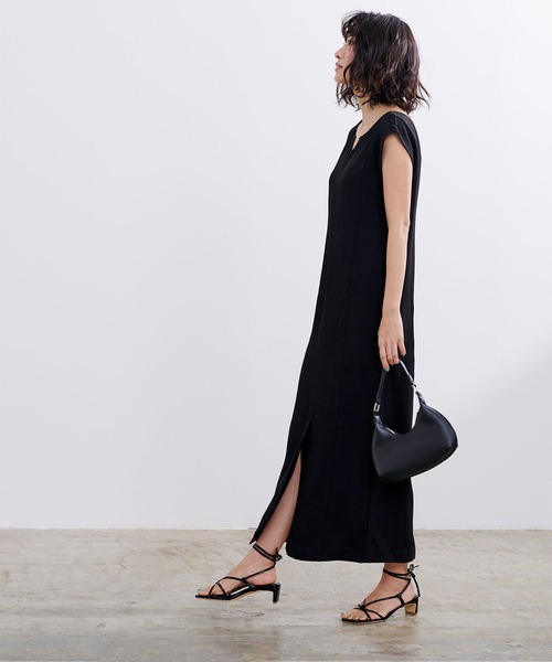 UR'S（ユアーズ）の「ﾚｰｽｱｯﾌﾟｻﾝﾀﾞﾙ（サンダル・レディース・ベージュ/ブラック・M/LL/L/S）」の7枚目の写真