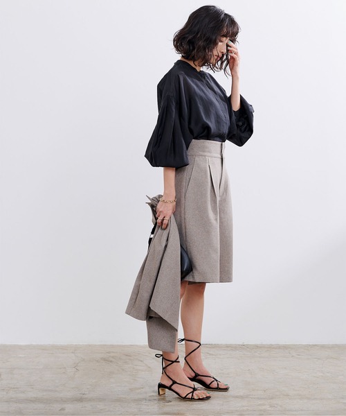 UR'S（ユアーズ）の「ﾚｰｽｱｯﾌﾟｻﾝﾀﾞﾙ（サンダル・レディース・ベージュ/ブラック・M/LL/L/S）」の12枚目の写真