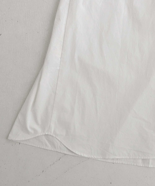 antiqua（アンティカ）の「プリーツシャツワンピース（ワンピース・レディース・ブラック/オフホワイト・FREE）」の17枚目の写真