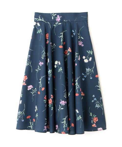 PROPORTION BODY DRESSING（プロポーションボディドレッシング）の「ボタニカルフラワープリントスカート / 1212120509（スカート・レディース・グレー/ネイビー/オフホワイト・SMALL/MEDIUM/X-SMALL）」の13枚目の写真