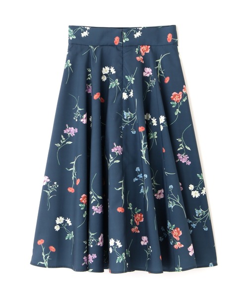 PROPORTION BODY DRESSING（プロポーションボディドレッシング）の「ボタニカルフラワープリントスカート / 1212120509（スカート・レディース・グレー/ネイビー/オフホワイト・SMALL/MEDIUM/X-SMALL）」の14枚目の写真