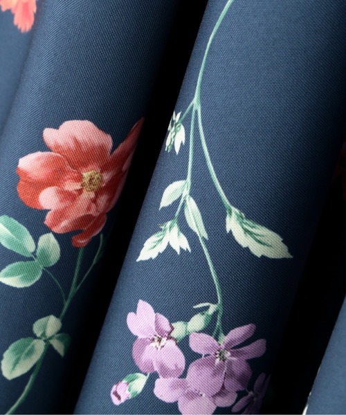 PROPORTION BODY DRESSING（プロポーションボディドレッシング）の「ボタニカルフラワープリントスカート / 1212120509（スカート・レディース・グレー/ネイビー/オフホワイト・SMALL/MEDIUM/X-SMALL）」の18枚目の写真