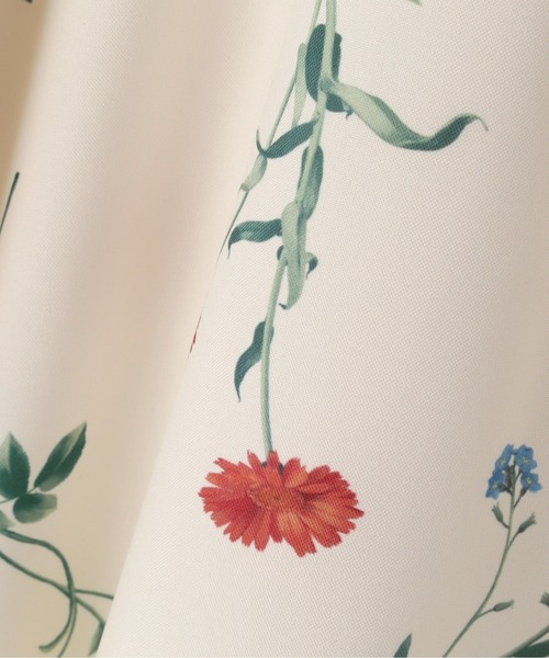 PROPORTION BODY DRESSING（プロポーションボディドレッシング）の「ボタニカルフラワープリントスカート / 1212120509（スカート・レディース・グレー/ネイビー/オフホワイト・SMALL/MEDIUM/X-SMALL）」の21枚目の写真