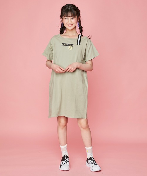 JENNI love（ジェニィラブ）の「ロゴスリッポンスニーカー（スニーカー・キッズ・ブラック/オフホワイト・22cm/23cm/24cm/20cm/21cm）」の9枚目の写真