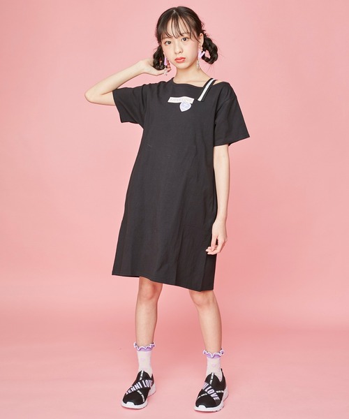 JENNI love（ジェニィラブ）の「ロゴスリッポンスニーカー（スニーカー・キッズ・ブラック/オフホワイト・22cm/23cm/24cm/20cm/21cm）」の10枚目の写真