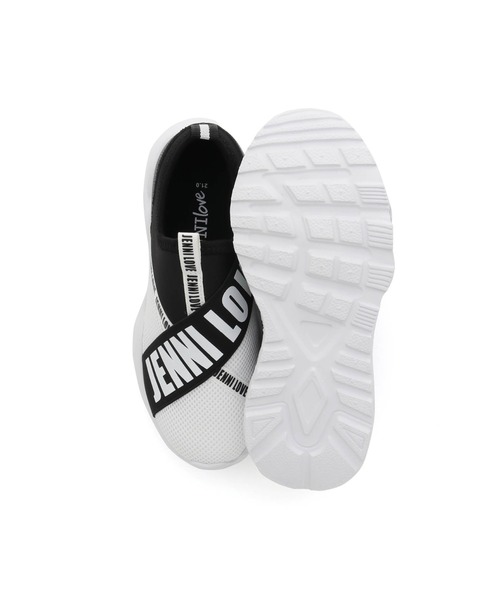 JENNI love（ジェニィラブ）の「ロゴスリッポンスニーカー（スニーカー・キッズ・ブラック/オフホワイト・22cm/23cm/24cm/20cm/21cm）」の20枚目の写真