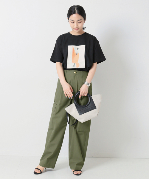 journal standard L'essage ドライキャンバスカーゴパンツ