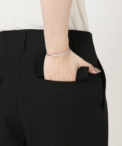 journal standard L'essage（ジャーナルスタンダードレサージュ）の「ドライキャンバスカーゴパンツ（カーゴパンツ・レディース・ブラック/カーキ・36/38）」の6枚目の写真