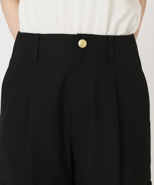 journal standard L'essage（ジャーナルスタンダードレサージュ）の「ドライキャンバスカーゴパンツ（カーゴパンツ・レディース・ブラック/カーキ・36/38）」の7枚目の写真