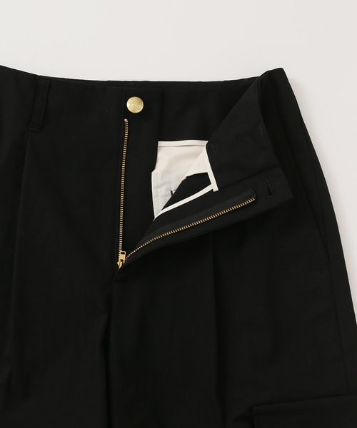 journal standard L'essage（ジャーナルスタンダードレサージュ）の「ドライキャンバスカーゴパンツ（カーゴパンツ・レディース・ブラック/カーキ・36/38）」の16枚目の写真