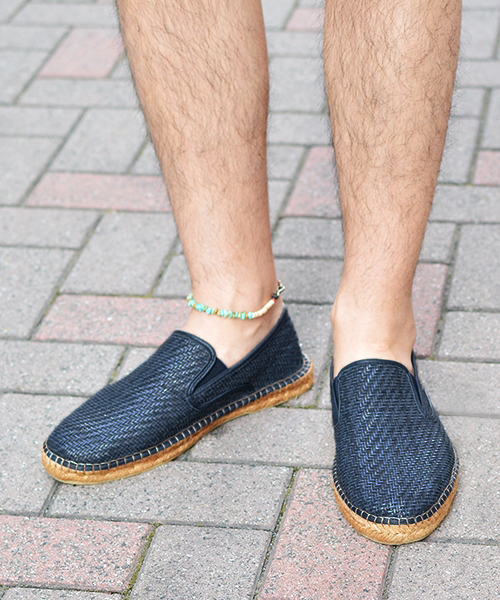 SHIPS(シップス)の「SC: SHIPS(シップス) メッシュ/スリッポン□(スリッポン)」|ネイビー