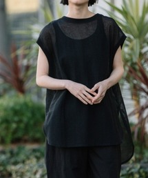 Munich | Munich(ミューニック) コットンラッセルラウンドヘムトップス/MN221U48(Tシャツ/カットソー)