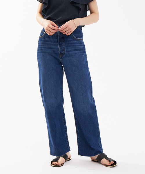Rouge vif(ルージュヴィフ)の「【Levi’s】 STRAIGHT ANCLE(デニムパンツ・レディース・ブルー・25/26/27)」の1枚目の写真