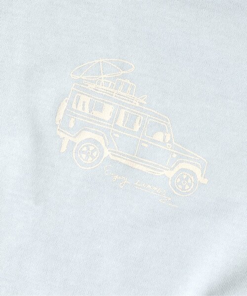 Ampersand(アンパサンド)の「2PセットショートスリーブTシャツ_吸水速乾(Tシャツ/カットソー・キッズ・サックスブルー/ピンク・90/100/110/120/80/130/95/140)」の8枚目の写真