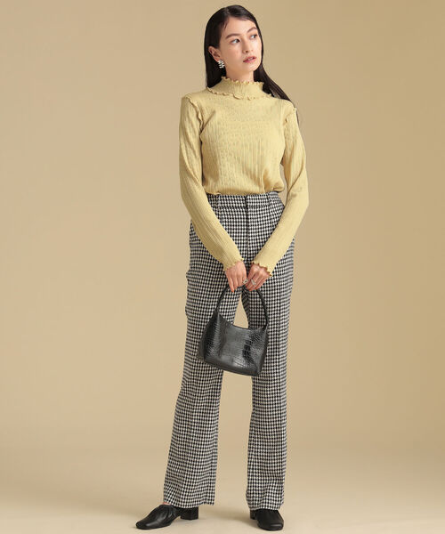 Ray BEAMS（レイビームス）の「Ray BEAMS / クロコ風 ミニ バッグ（トートバッグ・レディース・ブラック/ピンク/ブルー・ONE SIZE）」の12枚目の写真