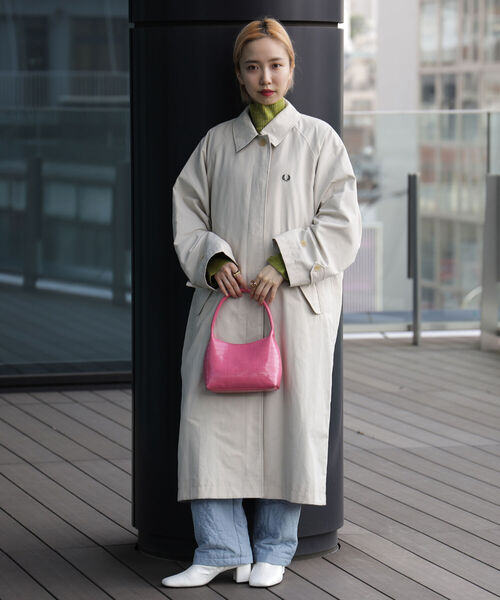 Ray BEAMS（レイビームス）の「Ray BEAMS / クロコ風 ミニ バッグ（トートバッグ・レディース・ブラック/ピンク/ブルー・ONE SIZE）」の15枚目の写真