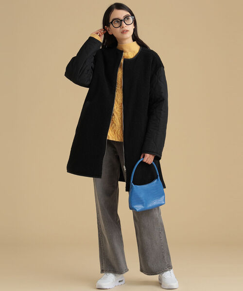 Ray BEAMS（レイビームス）の「Ray BEAMS / クロコ風 ミニ バッグ（トートバッグ・レディース・ブラック/ピンク/ブルー・ONE SIZE）」の13枚目の写真