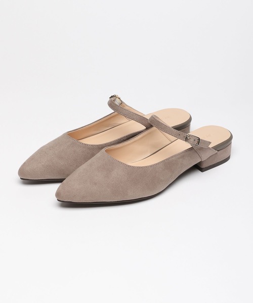 GLOBAL WORK(グローバルワーク)の「ミュールパンプス/299552(パンプス・レディース・ブラック/ベージュ・LARGE/MEDIUM)」の4枚目の写真