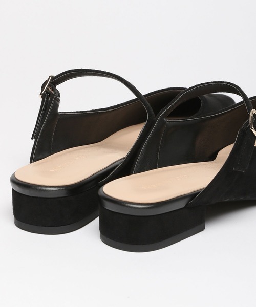 GLOBAL WORK(グローバルワーク)の「ミュールパンプス/299552(パンプス・レディース・ブラック/ベージュ・LARGE/MEDIUM)」の9枚目の写真