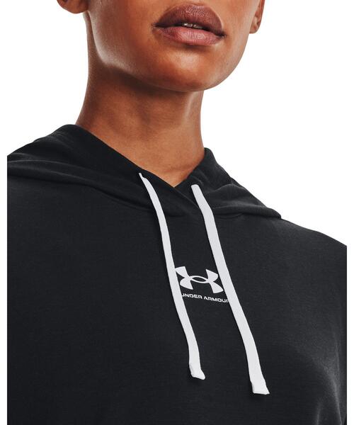 UNDER ARMOUR(アンダーアーマー)の「UAライバルテリー プルオーバー フーディー(トレーニング/レディース)(スウェット・レディース・ブラック・S/XL/L/M)」の3枚目の写真