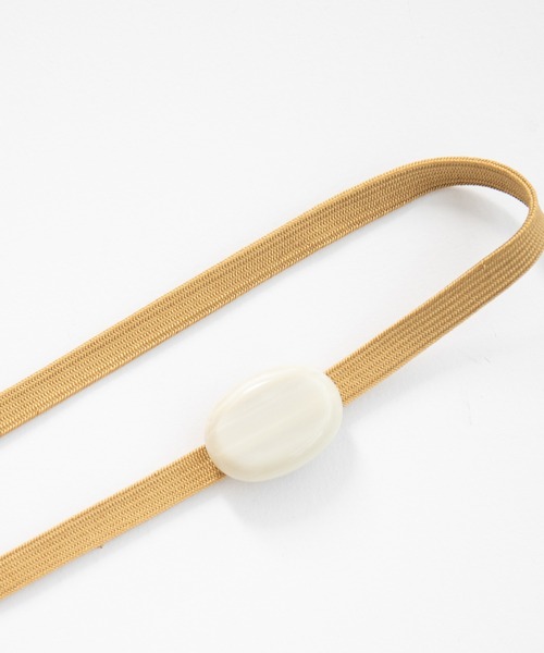 ゆかた館グレース(ユカタカングレース)の「帯飾り white & brown(和装小物・レディース・ホワイト系1/ホワイト系2/ブラック系1/ブラック系2/カーキ系1/カーキ系2/サックスブルー系1/サックスブルー系2/パープル系1/パープル系2/イエロー系1/イエロー系2/ライトイエロー系1/ライトイエロー系2/オレンジ系1/オレンジ系2/ネイビー系2/ネイビー系1・FREE)」の13枚目の写真