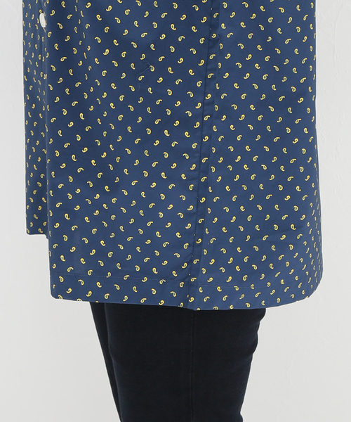 SLEEPY JONES（スリーピージョーンズ）の「【Sleepy Jones/スリーピージョーンズ】MARTIN CAMP SHIRT PAISLEY：シャツ（シャツ/ブラウス・レディース・ネイビー・MEDIUM）」の12枚目の写真