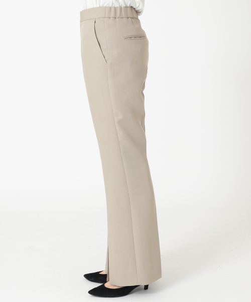 journal standard L'essage(ジャーナルスタンダードレサージュ)の「マットクロススリットパンツ(その他パンツ・レディース・ブラック/ベージュ・38/36)」の22枚目の写真