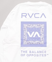 RVCA | 【ムラサキスポーツ別注】RVCA/ルーカ ビッグシルエット/オーバーサイズ/バックプリントロゴロンT/ペイズリー柄ロングスリーブTEE BC044-P50(Tシャツ/カットソー)