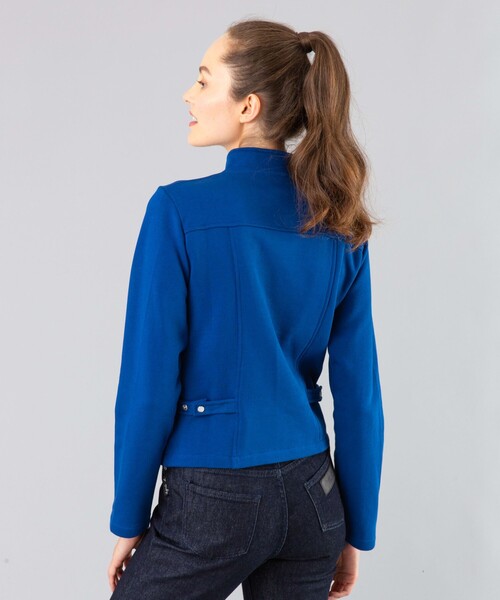 アニエスベー フィフルジャケット ブルゾン スタンドカラー イ ブルー agnes b.（アニエスベー）の「M280 BLOUSON フィフルジャケット