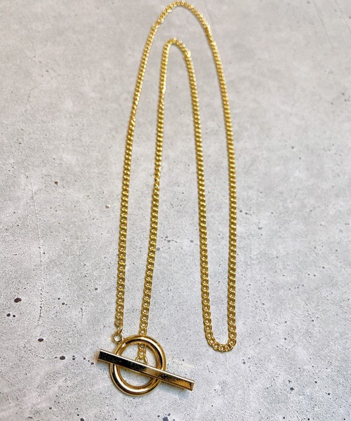 CORPUS TOKYO(コーパス トーキョー)の「ループチェーンネックレス(ネックレス・レディース・A/B/C/D・FREE)」の2枚目の写真