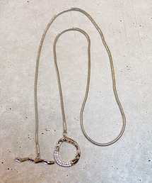CORPUS TOKYO | ループチェーンネックレス(ネックレス)