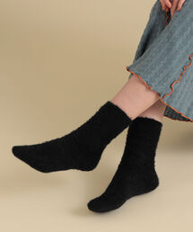 Ray BEAMS | Ray BEAMS / ミンク モール ソリッド ソックス(ソックス/靴下)