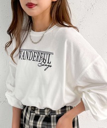 アソート刺繍ロゴロンT【ZOZOTOWN限定アイテム】