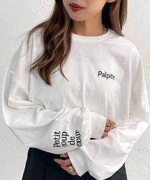 apres jour mignon | アソート刺繍ロゴロンT【ZOZOTOWN限定アイテム】(Tシャツ/カットソー)